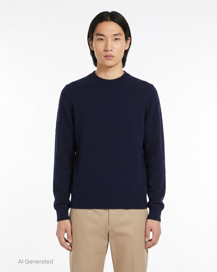 Long Sleeve Fine Wool Jumper | Jil Sander | Club21 - front