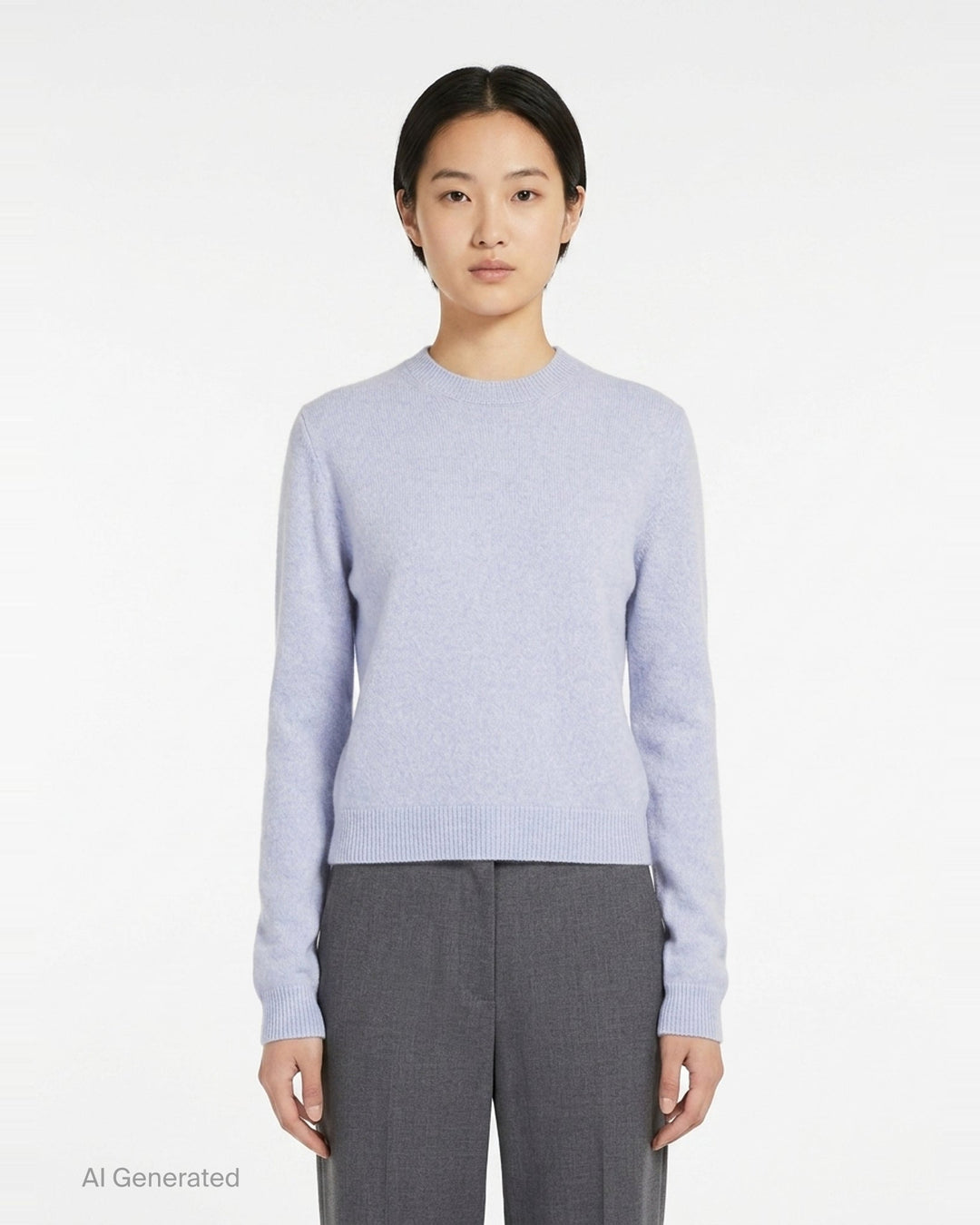 Long Sleeve Heavyweight Wool Jumper | Jil Sander | Club21 - front