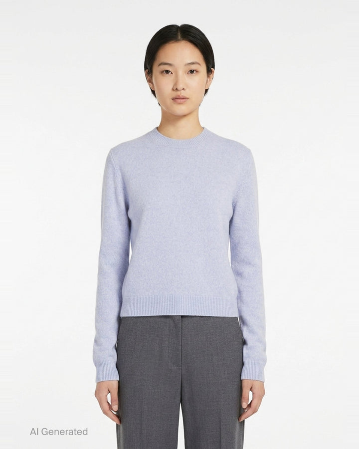 Long Sleeve Heavyweight Wool Jumper | Jil Sander | Club21 - front
