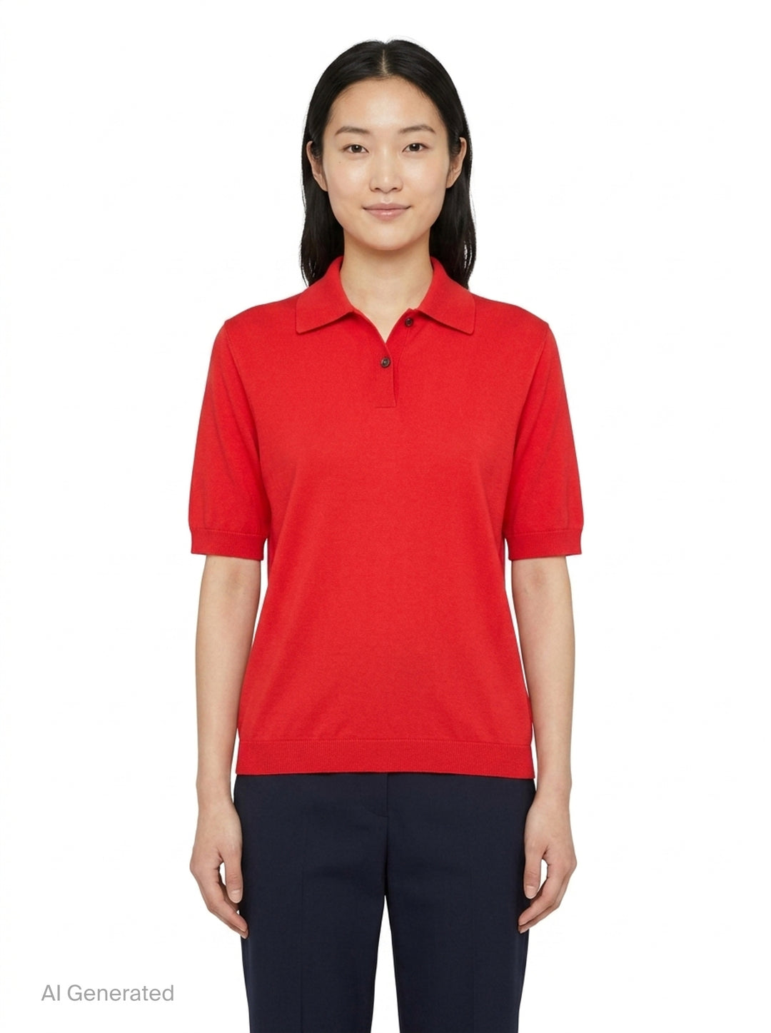 Short Sleeve Extrafine Polo | Jil Sander | Club21 - front