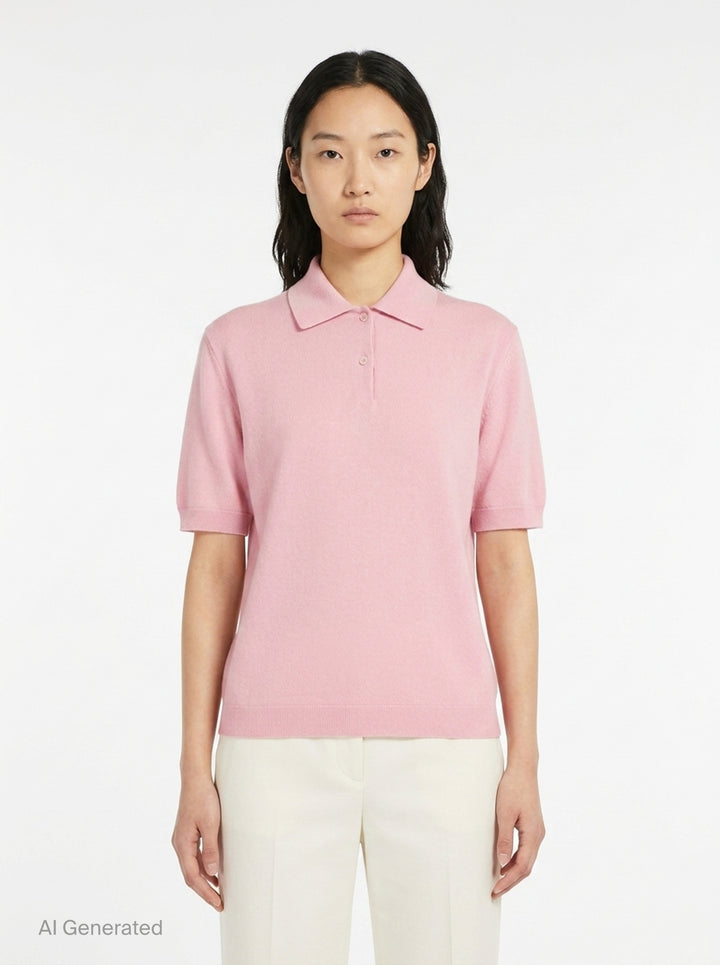 Short Sleeve Extrafine Polo | Jil Sander | Club21 - front