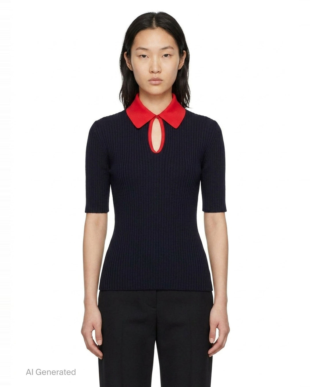 Short Sleeve Polo Shirt | Jil Sander | Club21 - front