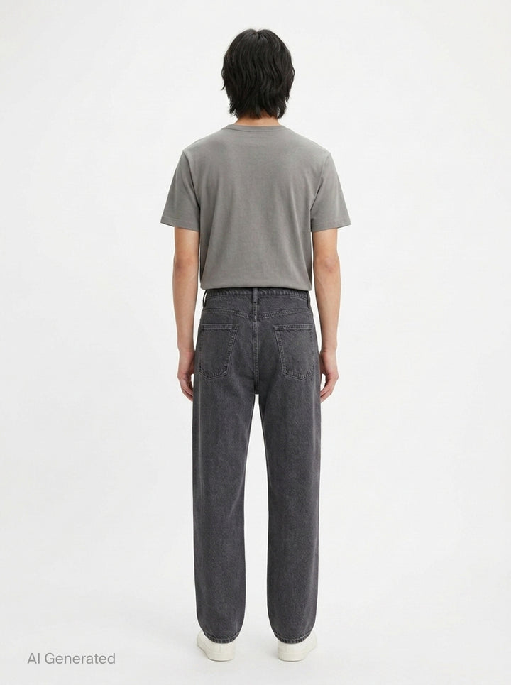 Treated Denim Trousers | Jil Sander | Club21 - back