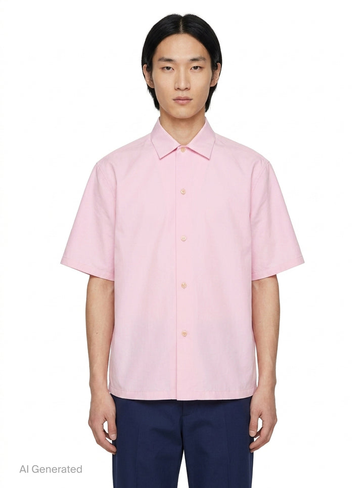 Water Repellent Short Sleeve Shirt | Jil Sander | Club21 - front
