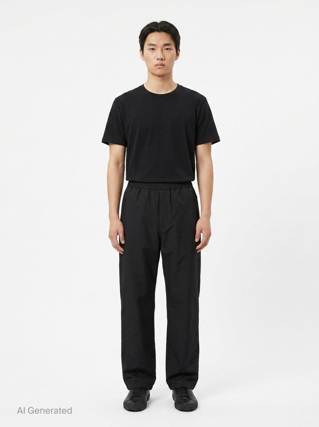 Water Repellent Wide Leg Trousers | Jil Sander | Club21 - front