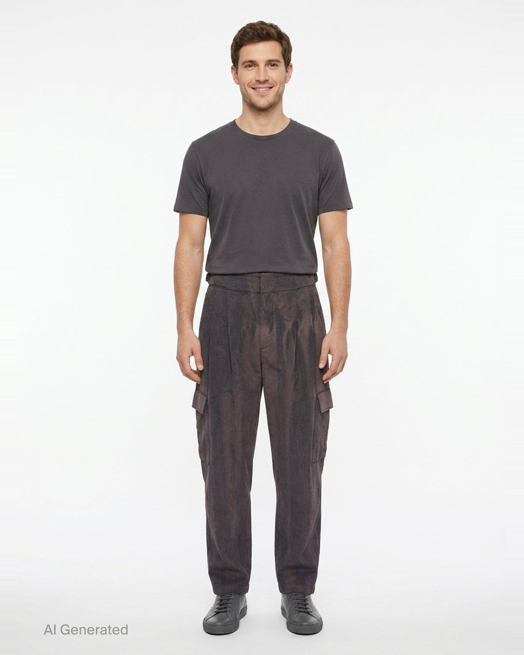 Sun-Bleached Pleated Trousers | JiyongKim | Club21 - front