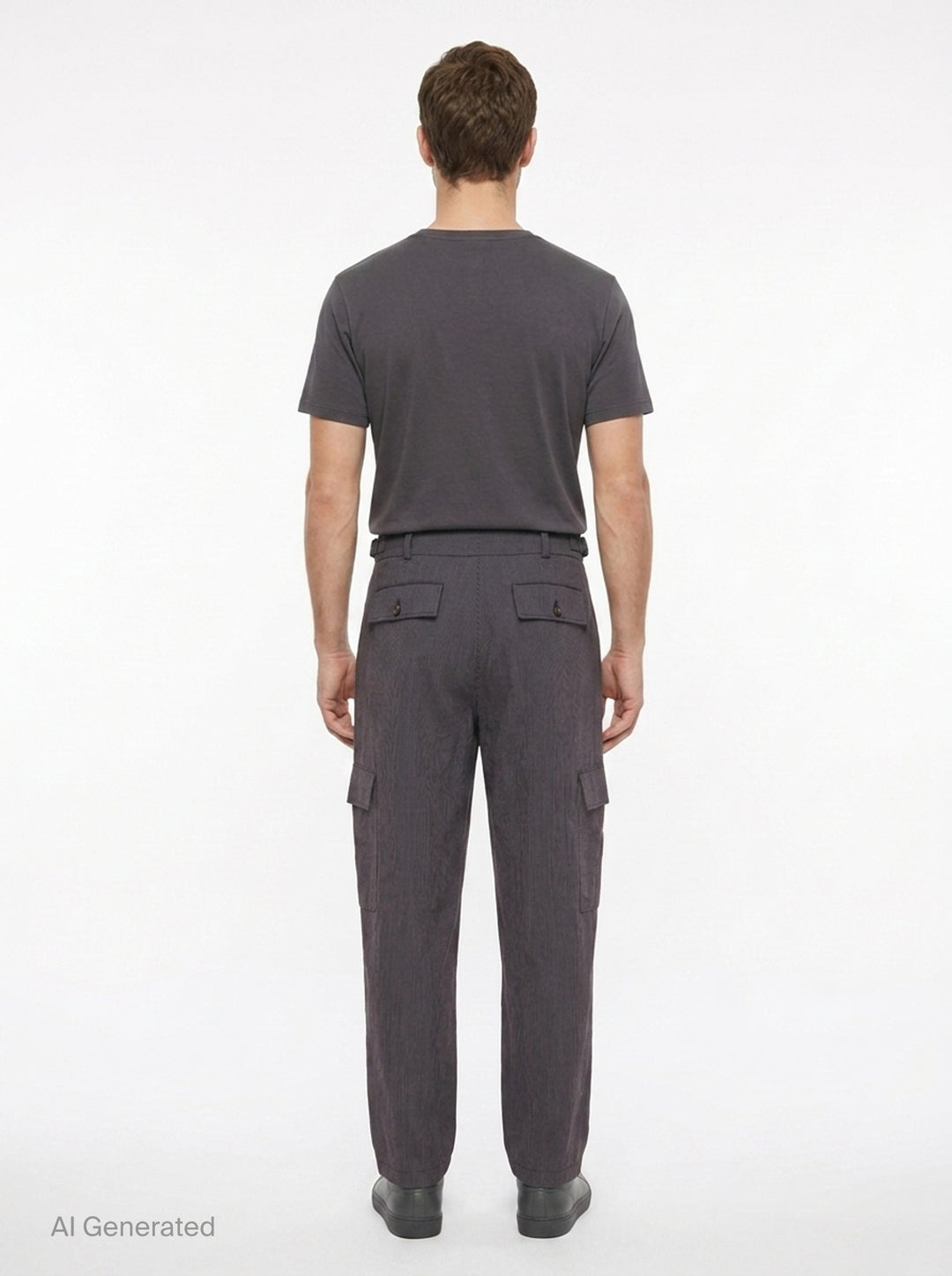 Sun-Bleached Pleated Trousers | JiyongKim | Club21 - back