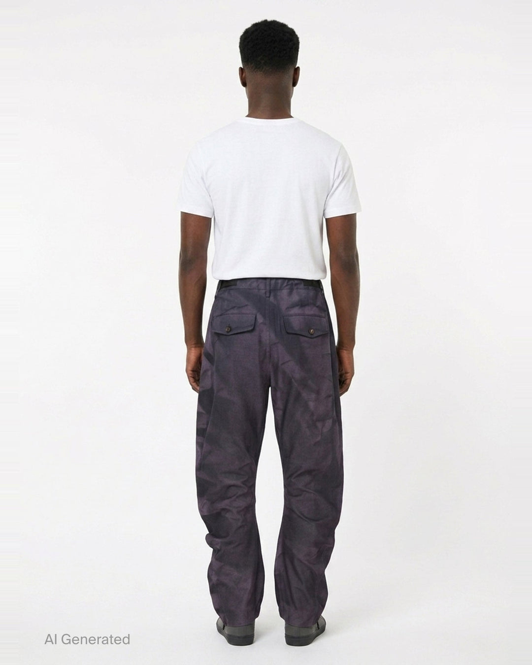Sun-Bleached Twisted Trousers | JiyongKim | Club21 - back