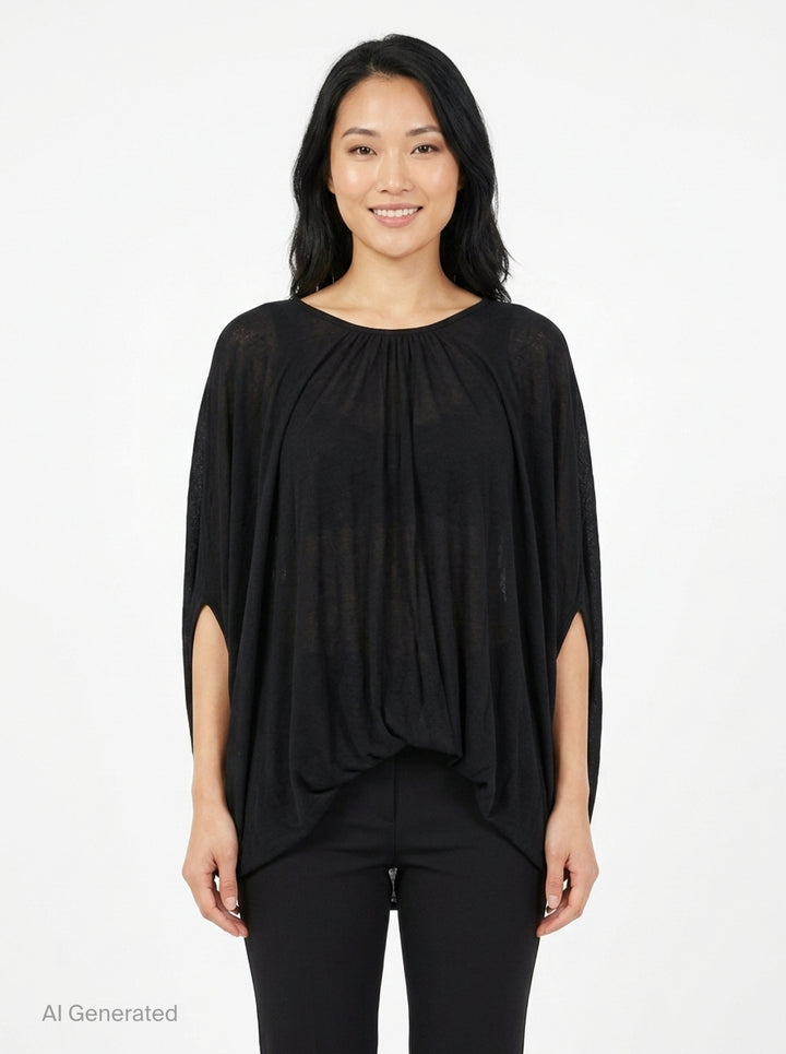 Draped Oversized Blouse | Junya Watanabe | Club21 - front