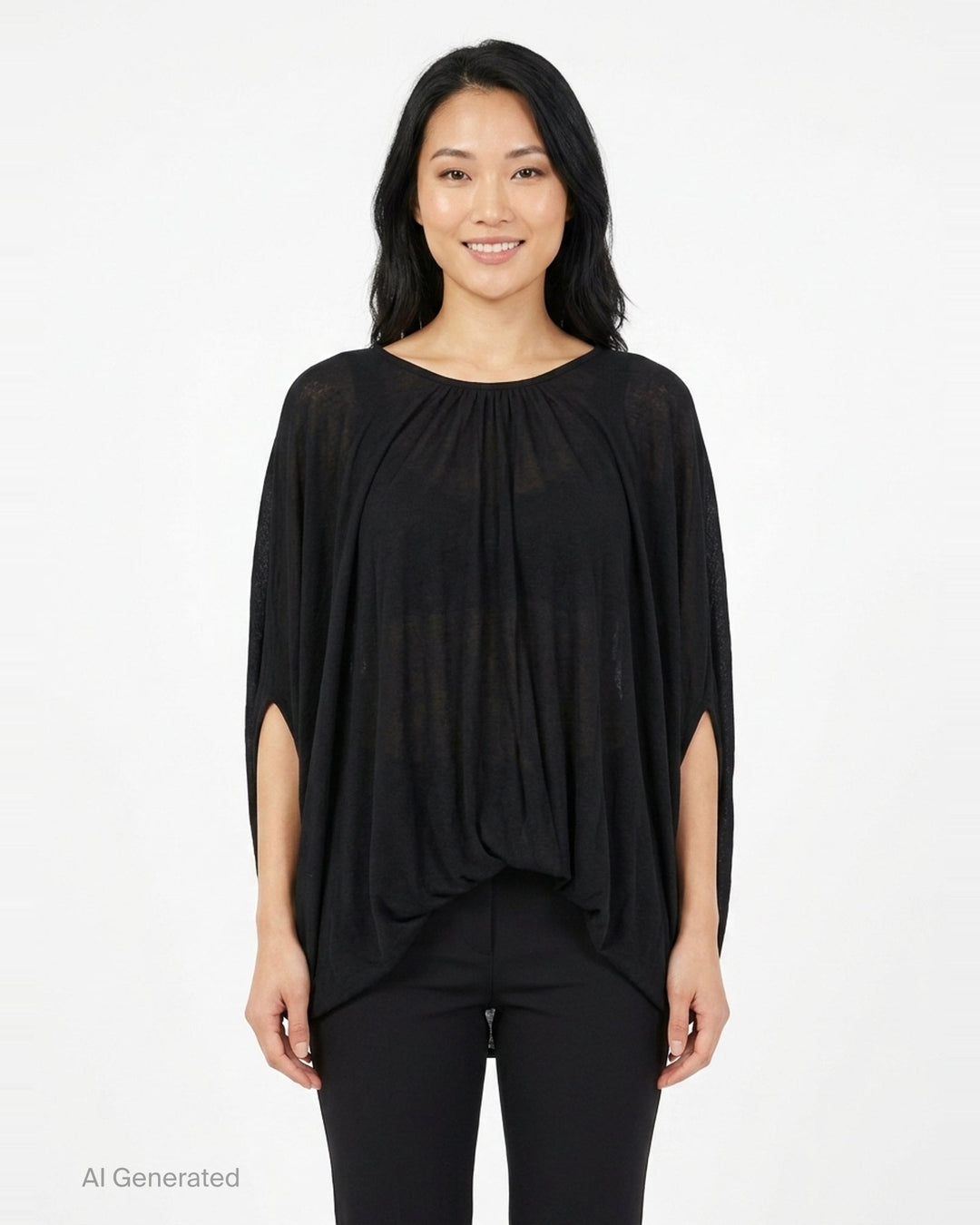 Draped Oversized Blouse | Junya Watanabe | Club21 - front