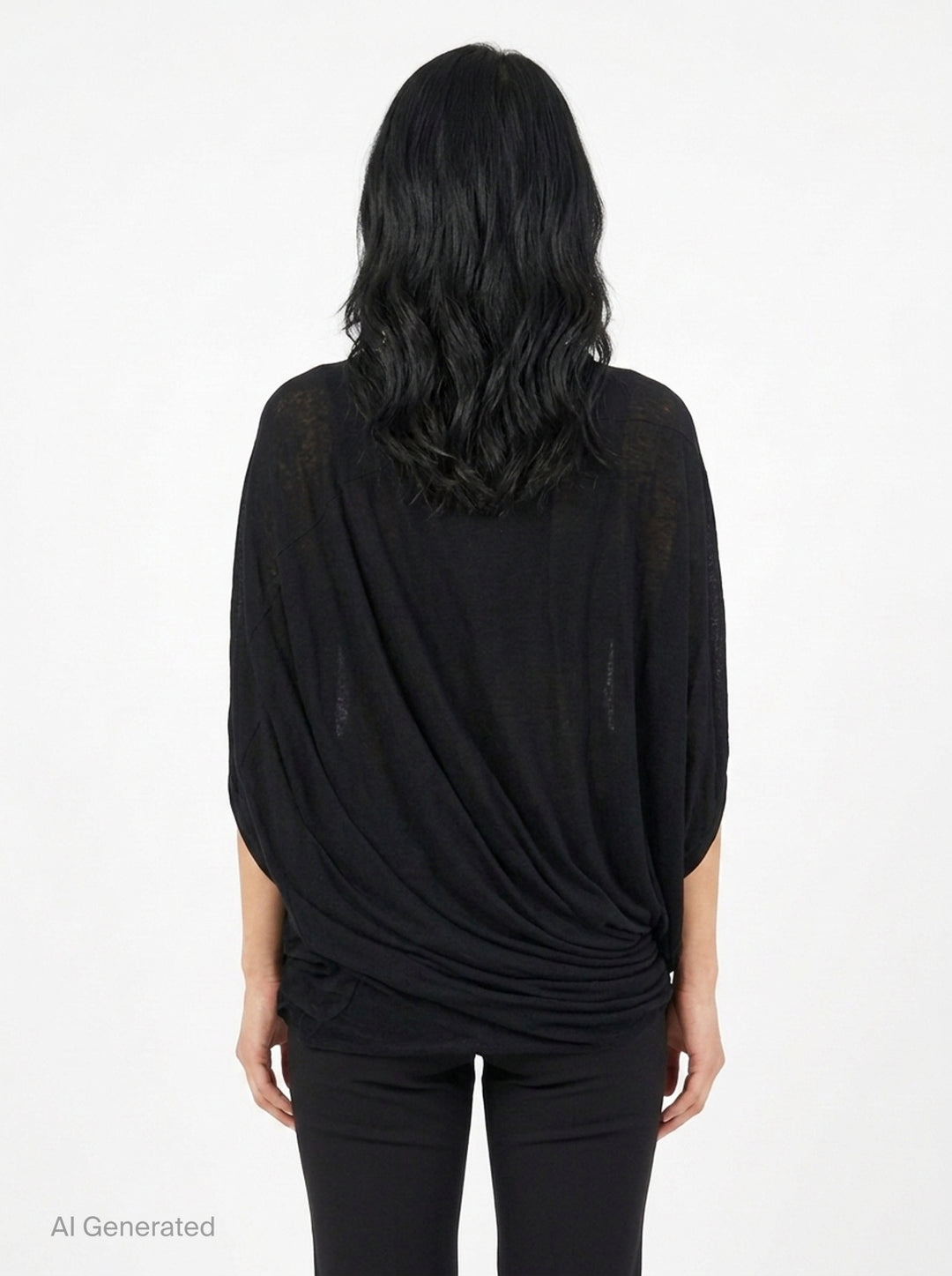 Draped Oversized Blouse | Junya Watanabe | Club21 - back