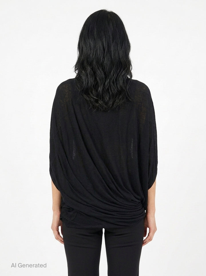 Draped Oversized Blouse | Junya Watanabe | Club21 - back