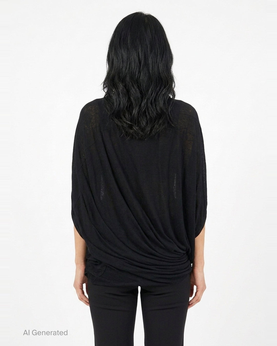 Draped Oversized Blouse | Junya Watanabe | Club21 - back
