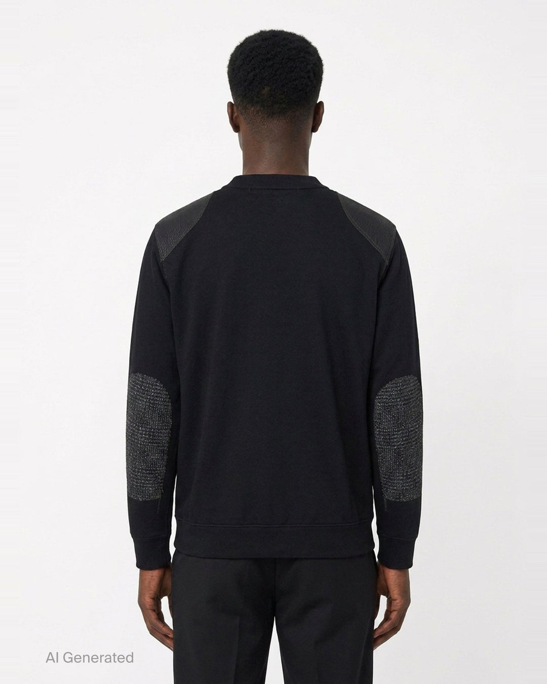 Wool Jersey Cowhide Cardigan | Junya Watanabe | Club21 - back