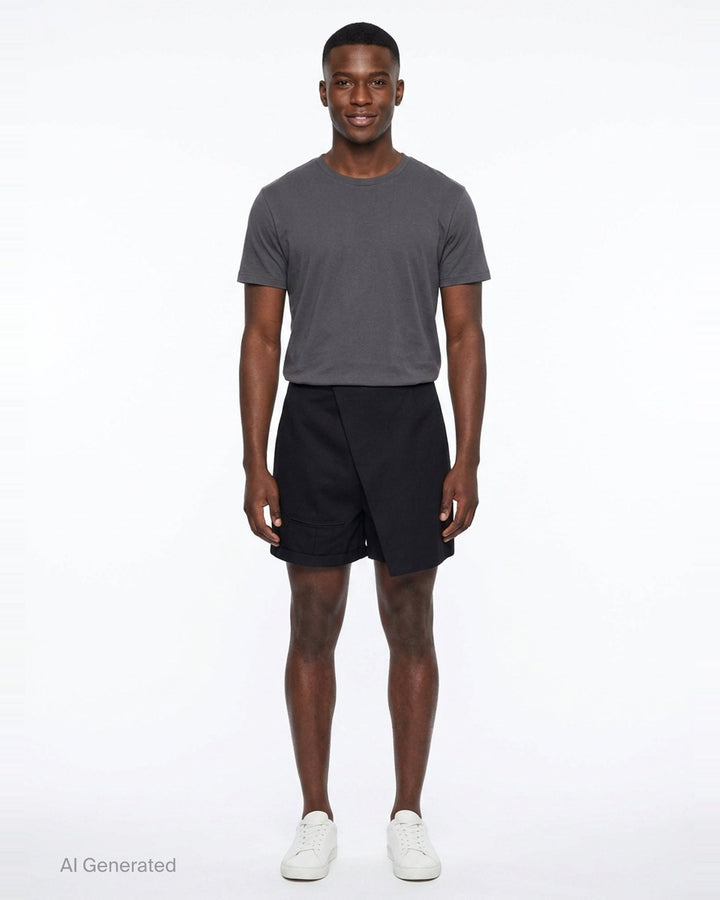 Folded Wrap Shorts | JW Anderson | Club21 - front