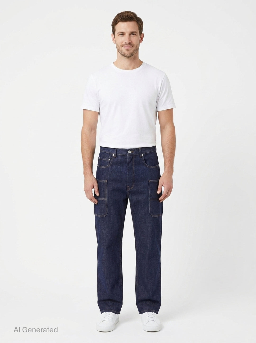 Cargo Monkey Fit Jeans | Kenzo | Club21 - front