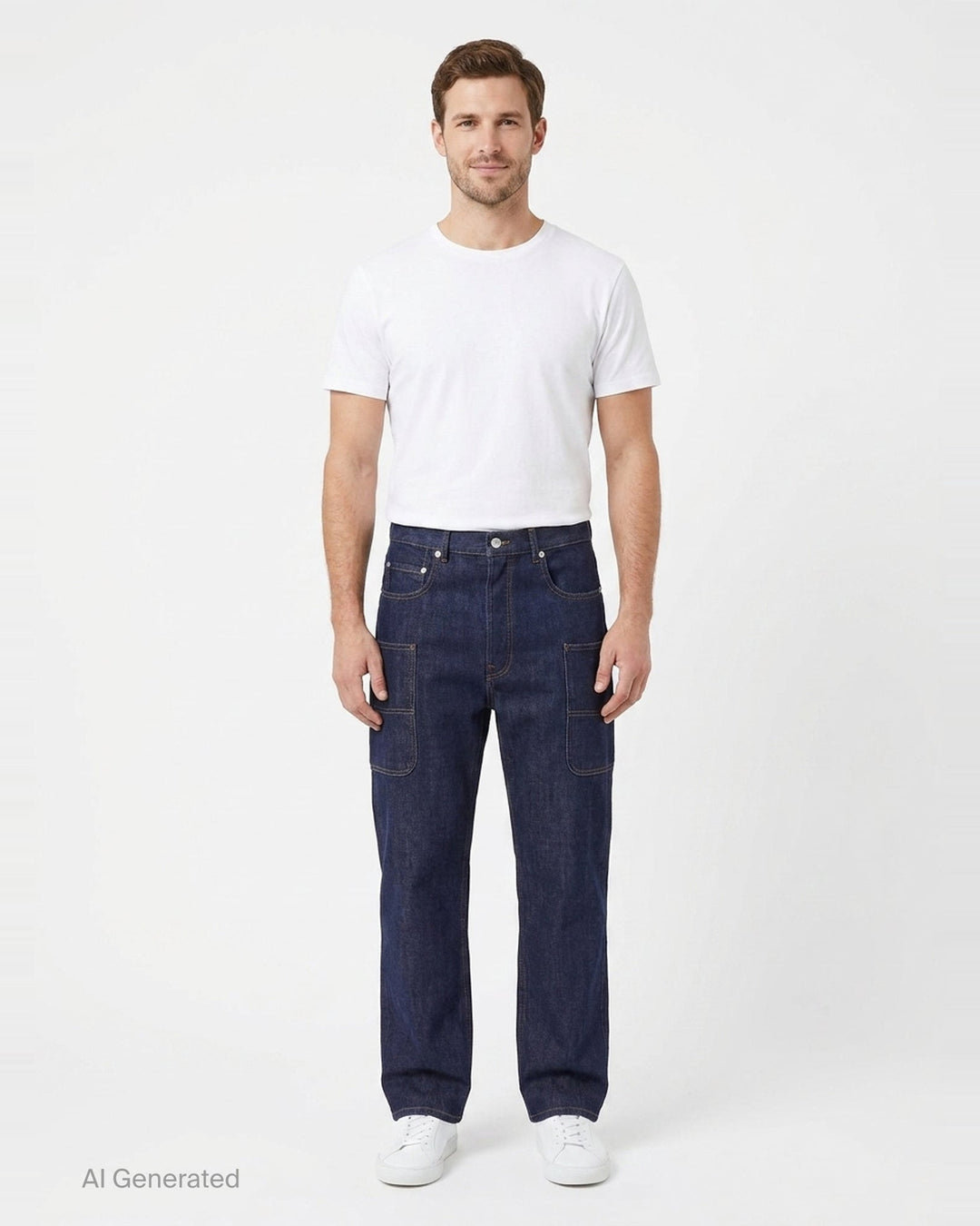 Cargo Monkey Fit Jeans | Kenzo | Club21 - front