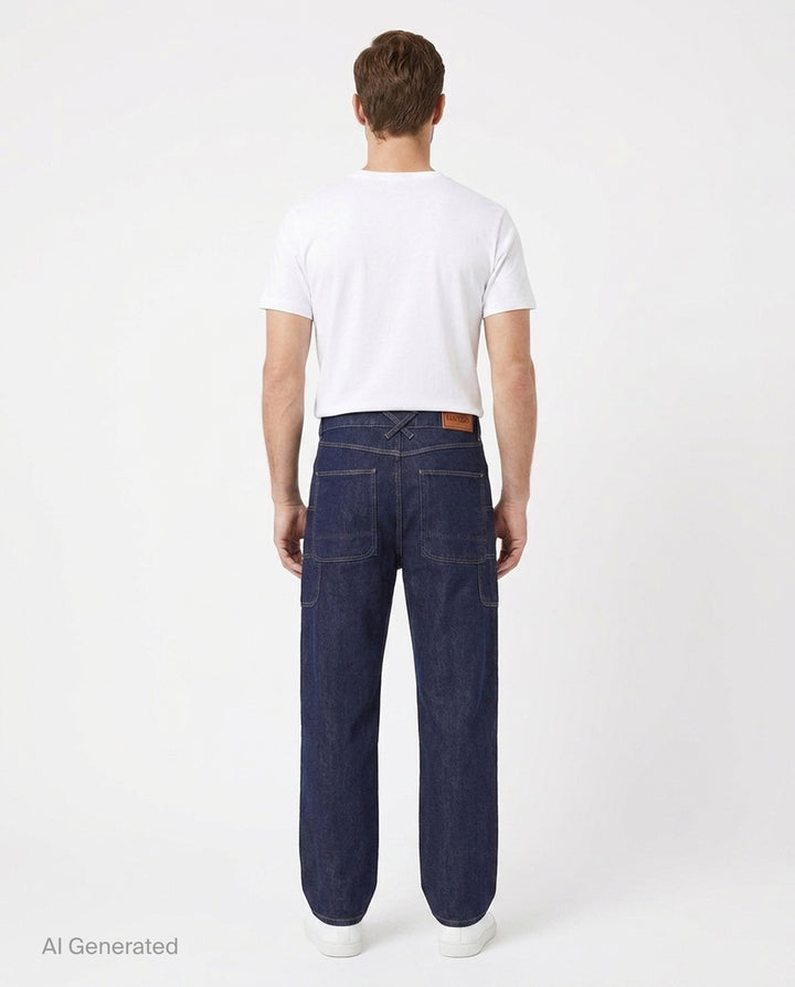 Cargo Monkey Fit Jeans | Kenzo | Club21 - back