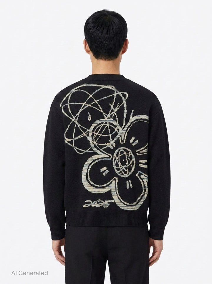 Futura Cardigan | Kenzo | Club21 - back