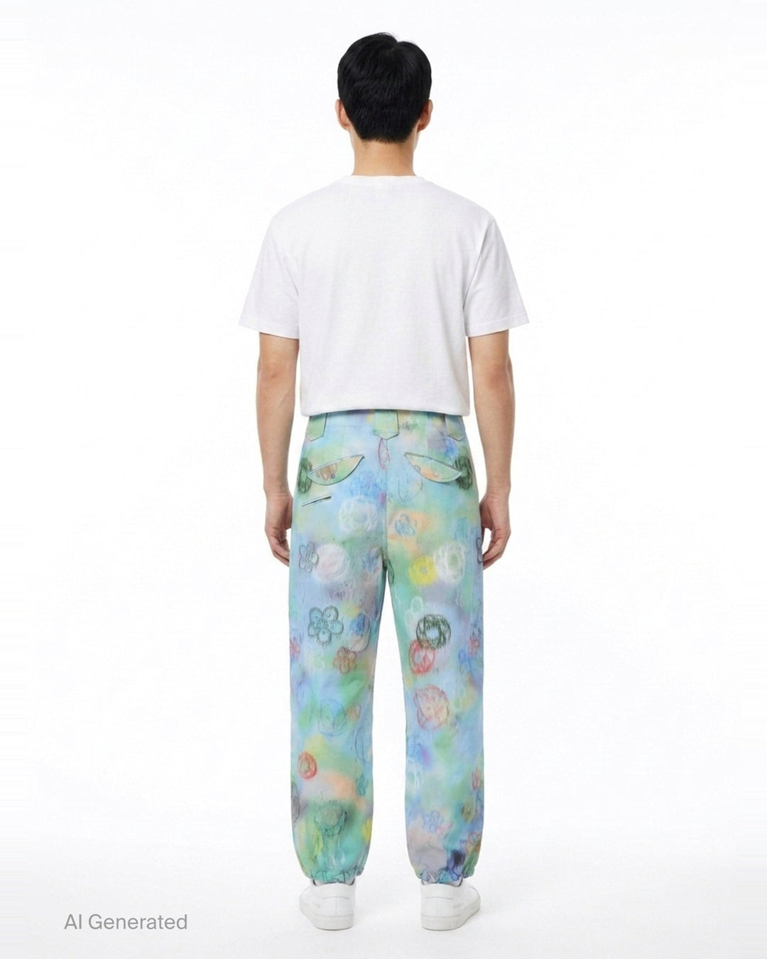 Futura Double Knee Pants | Kenzo | Club21 - back