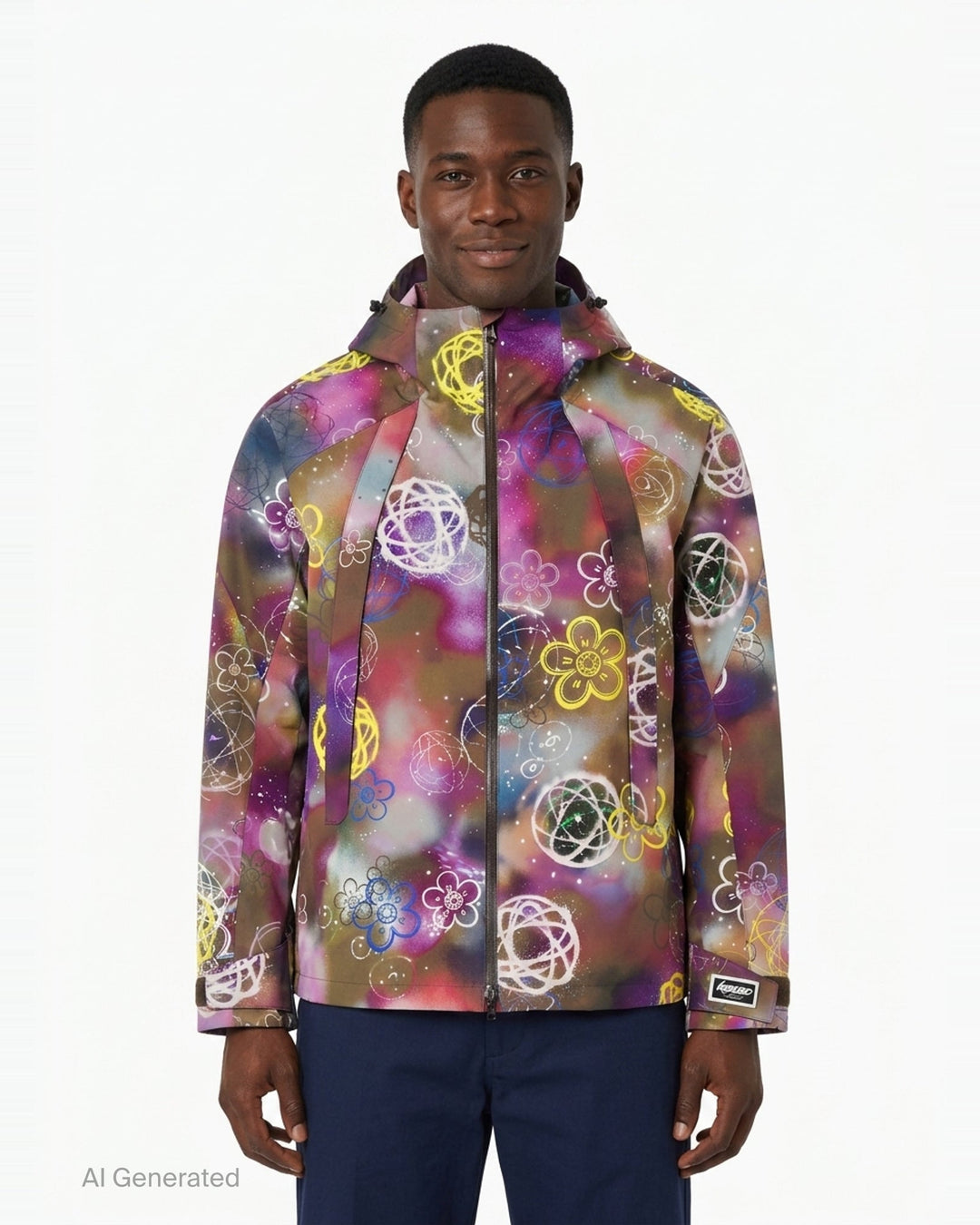 Futura Windbreaker Jacket | Kenzo | Club21 - front