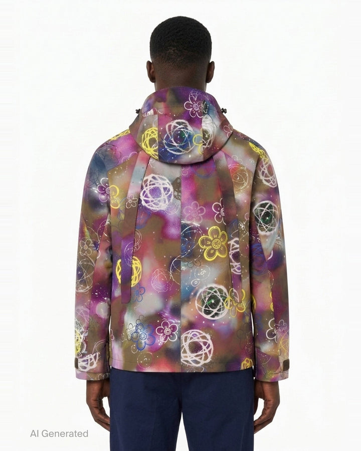 Futura Windbreaker Jacket | Kenzo | Club21 - back