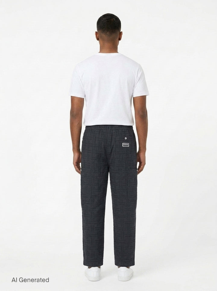 Weave Cargo Jogger Pants | Kenzo | Club21 - back