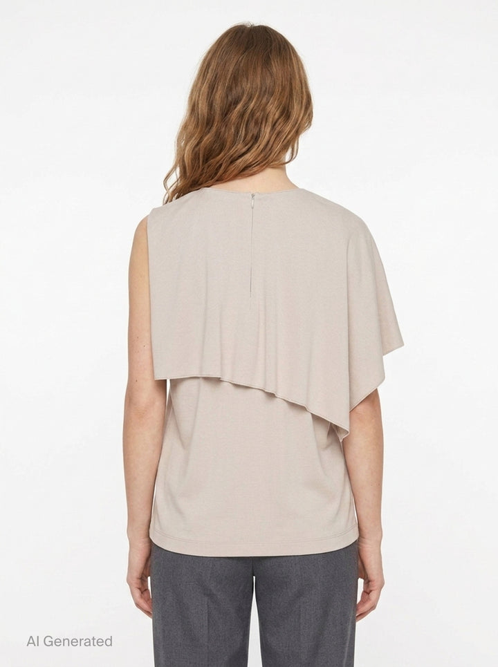 Jersey Cape-Style Tee | Kumann YHJ | Club21 - back