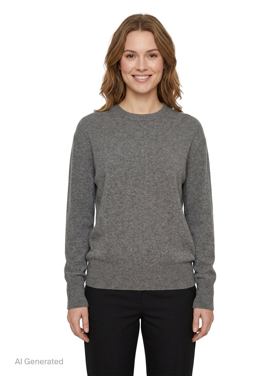 Cashmere Crewneck Sweater | Lee Mathews | Club21 - front