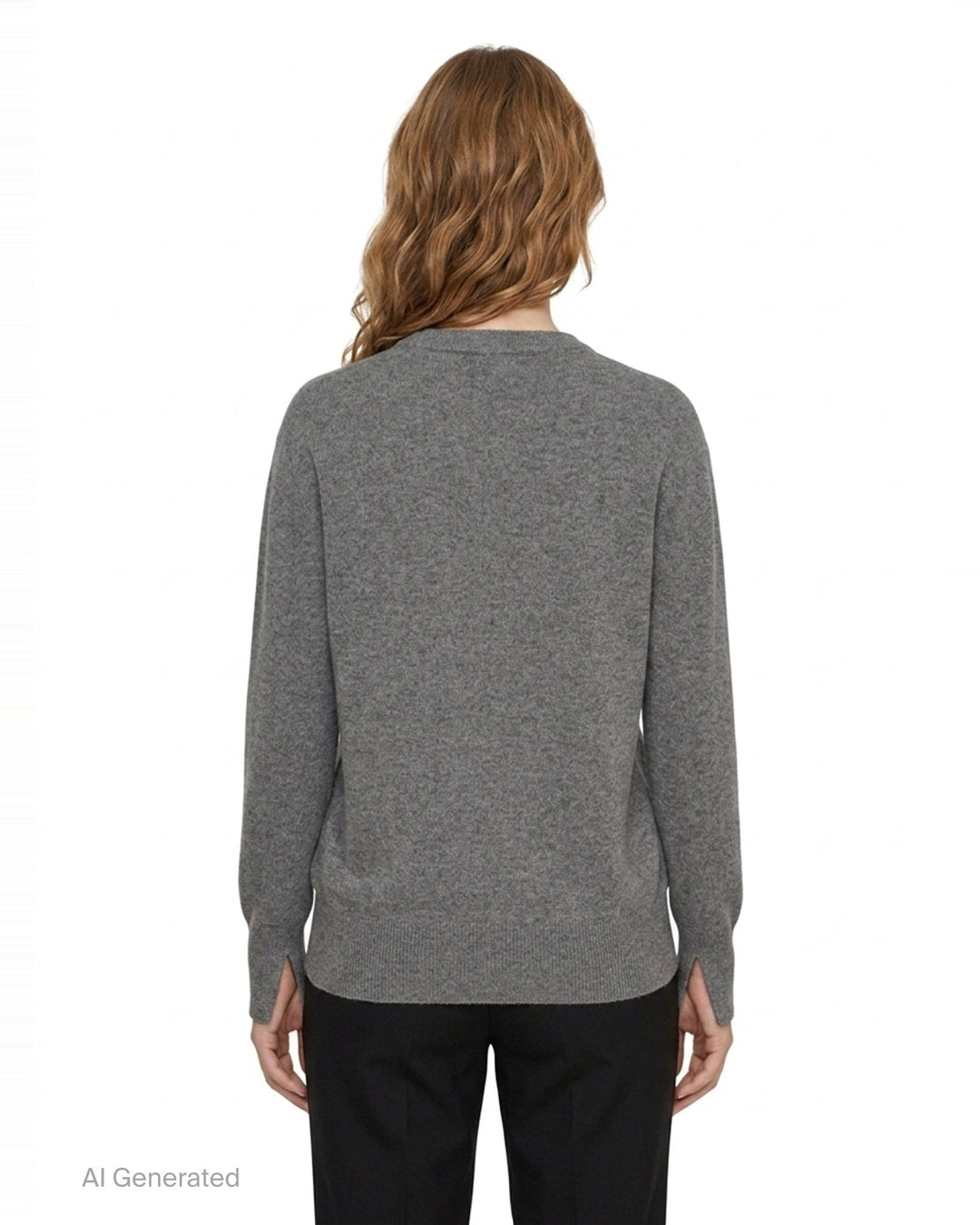 Cashmere Crewneck Sweater | Lee Mathews | Club21 - back