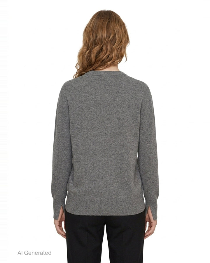 Cashmere Crewneck Sweater | Lee Mathews | Club21 - back