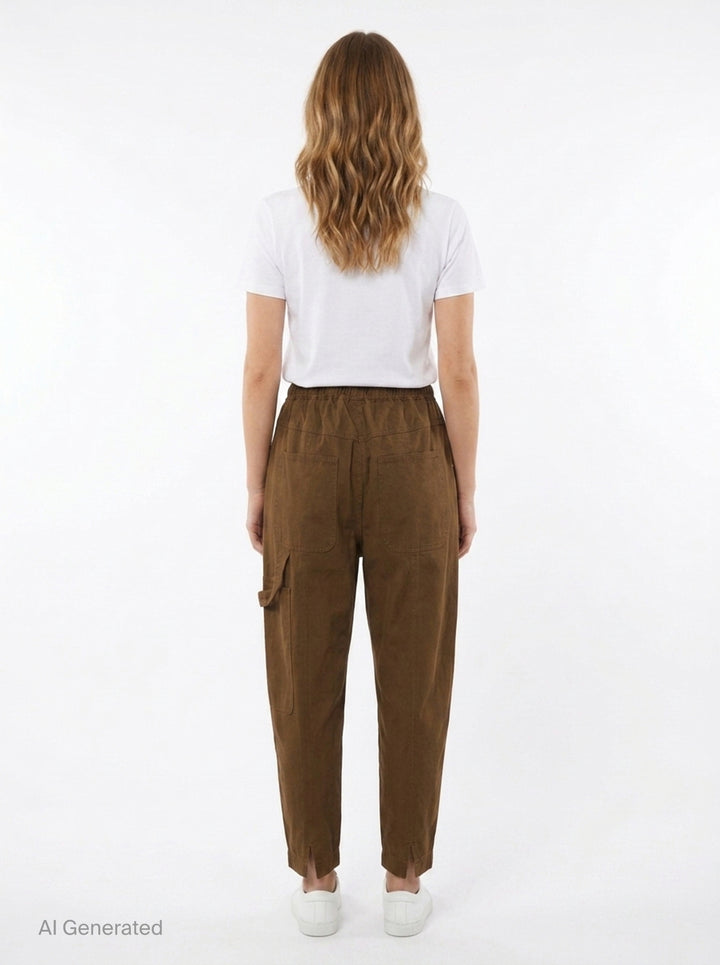 Harper Drill Pants | Lee Mathews | Club21 - back
