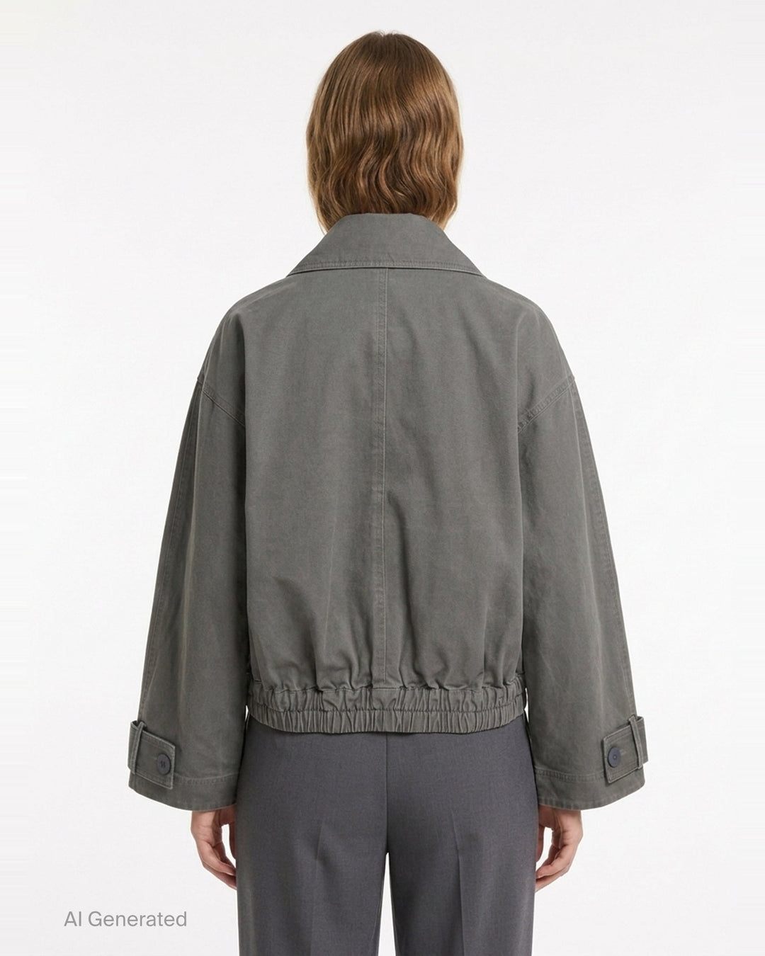 Harper Twill Double Breasted Blouson | Lee Mathews | Club21 - back