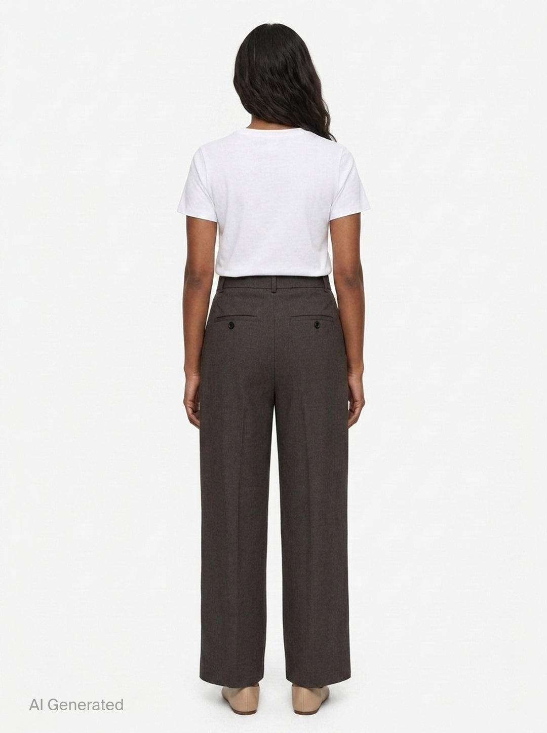 Myles Wool Tailored Pants | Lee Mathews | Club21 - back