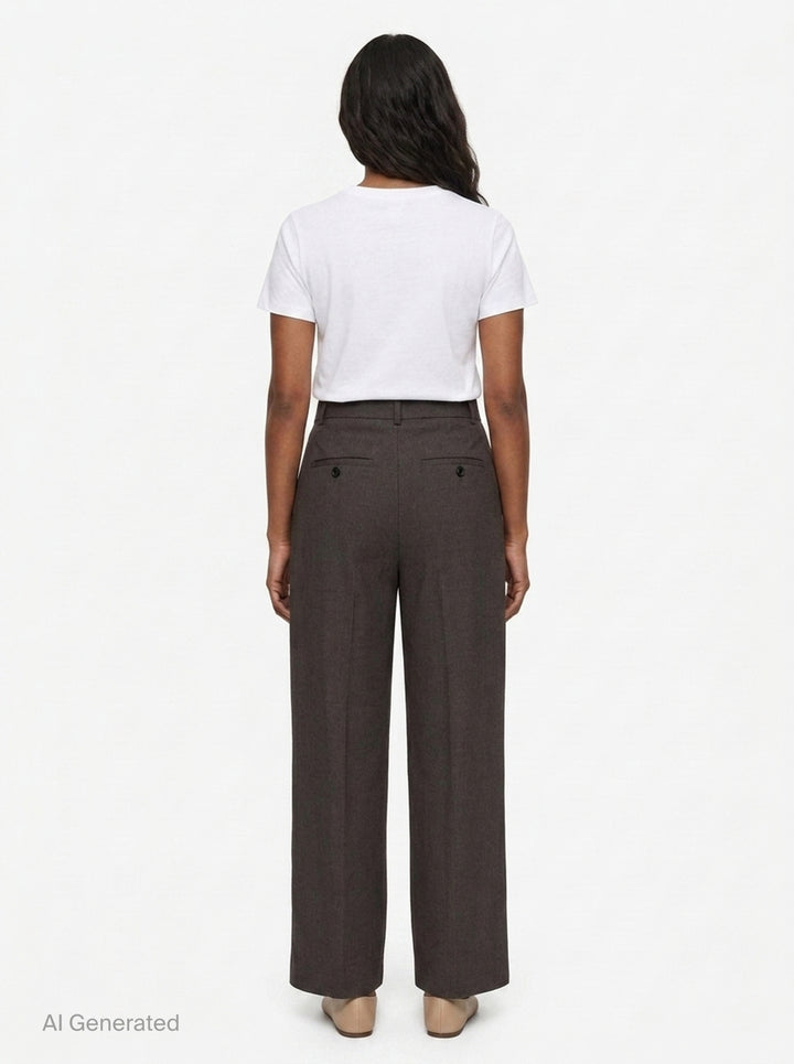 Myles Wool Tailored Pants | Lee Mathews | Club21 - back