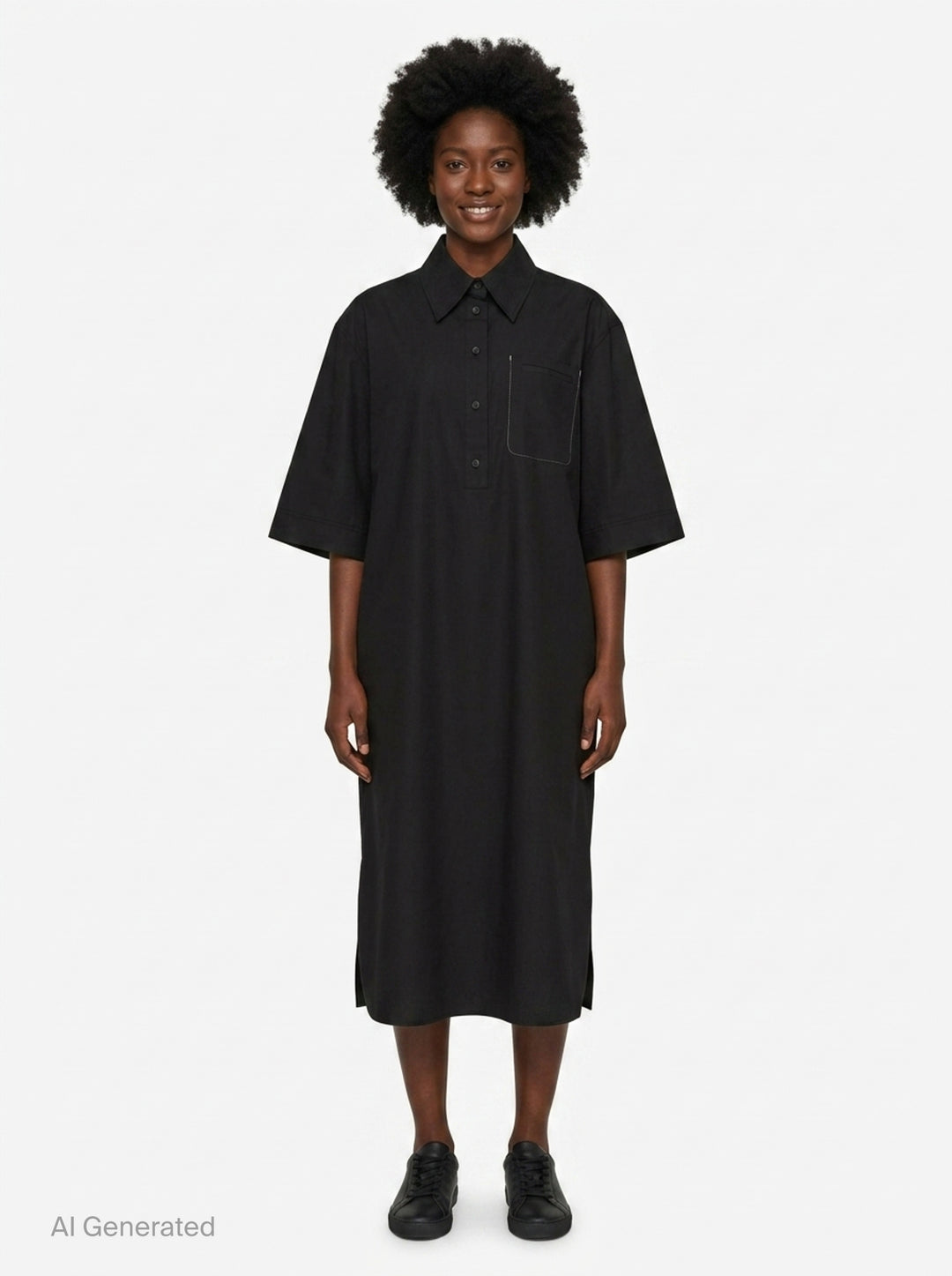 Rennie Shirt Dress | Lee Mathews | Club21 - front