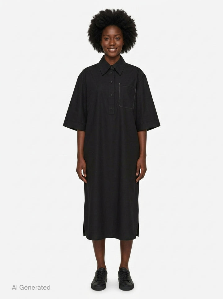 Rennie Shirt Dress | Lee Mathews | Club21 - front