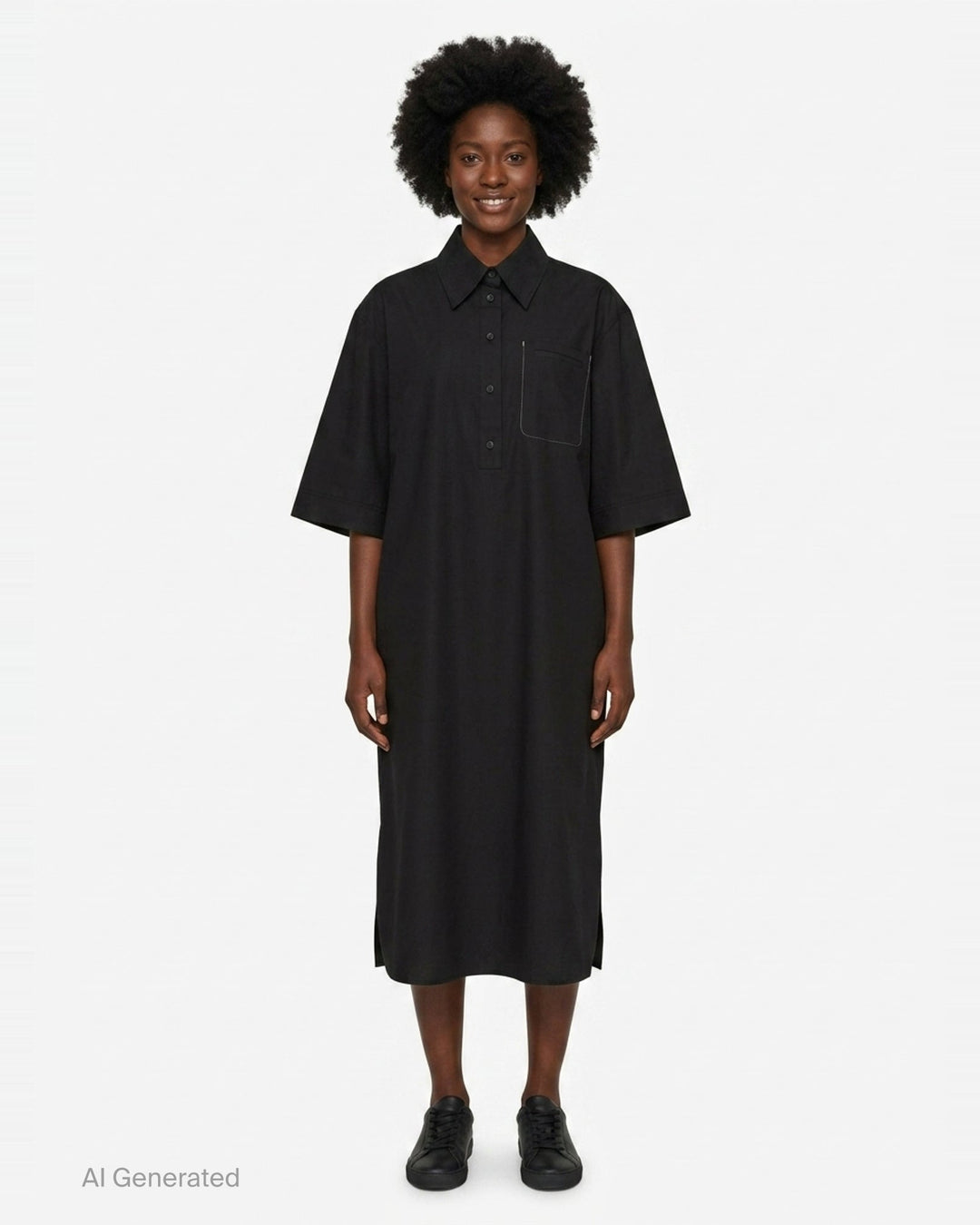 Rennie Shirt Dress | Lee Mathews | Club21 - front