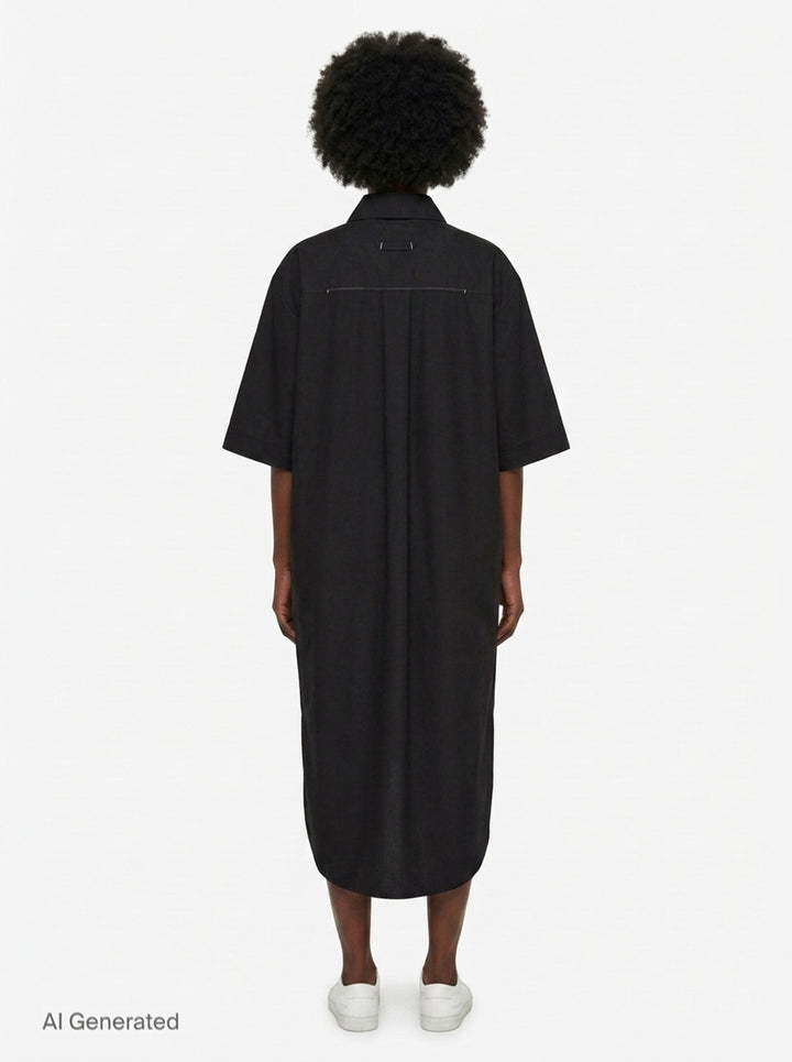 Rennie Shirt Dress | Lee Mathews | Club21 - back