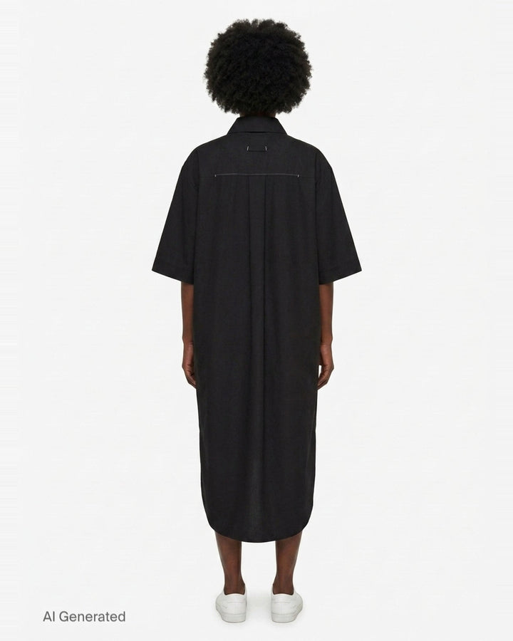 Rennie Shirt Dress | Lee Mathews | Club21 - back