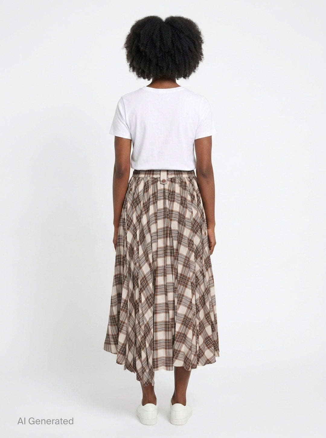 Rowan Pleat Skirt | Lee Mathews | Club21 - back