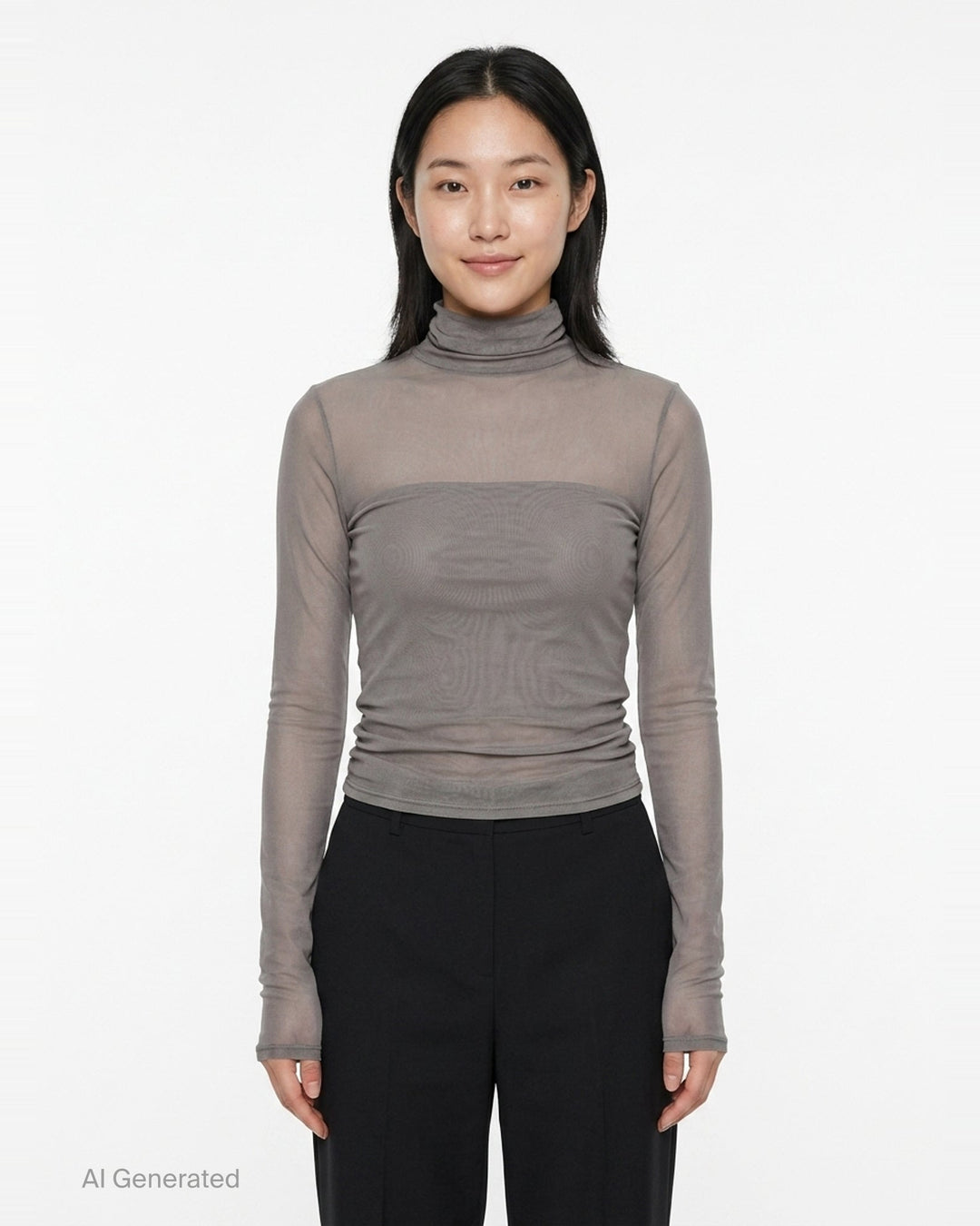 Ballerina Foulard Mesh Top | Lemaire | Club21 - front
