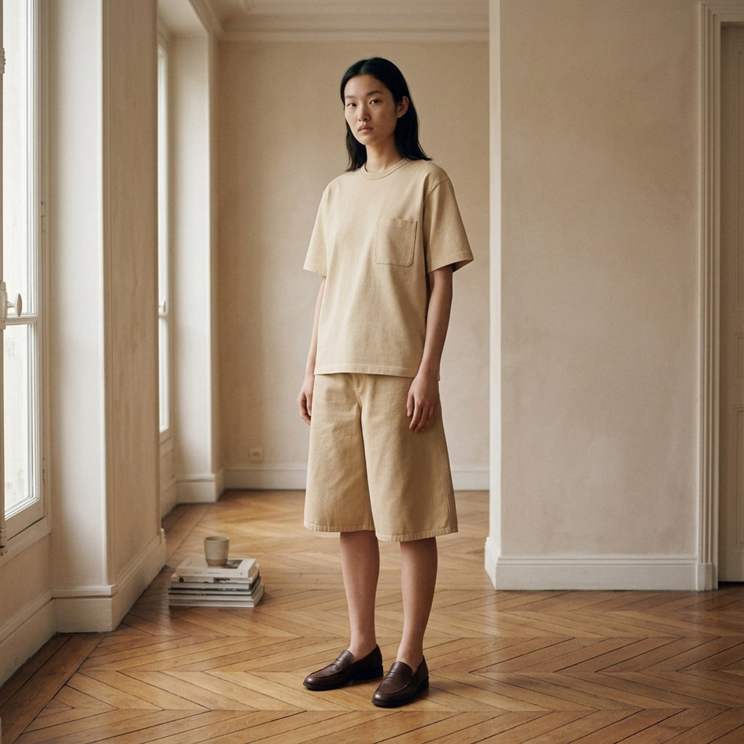 Boxy Compact Cotton Tee | Lemaire | Club21 - lifestyle