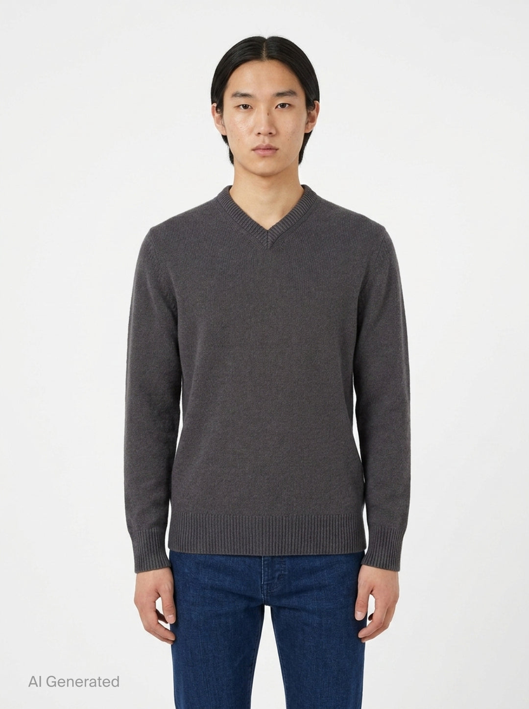 Cashmere V-Neck Sweater | Lemaire | Club21 - front