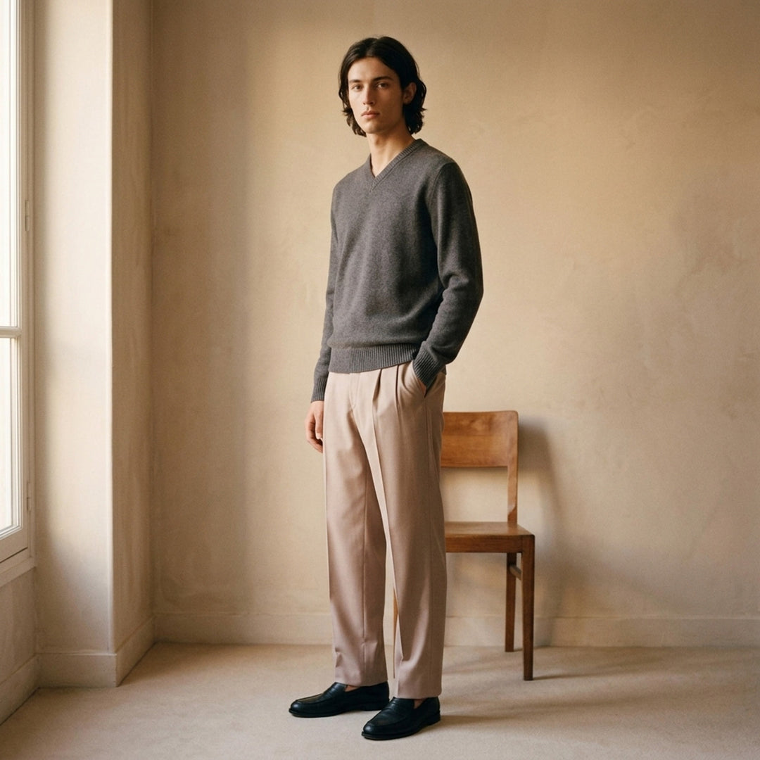 Cashmere V-Neck Sweater | Lemaire | Club21 - lifestyle