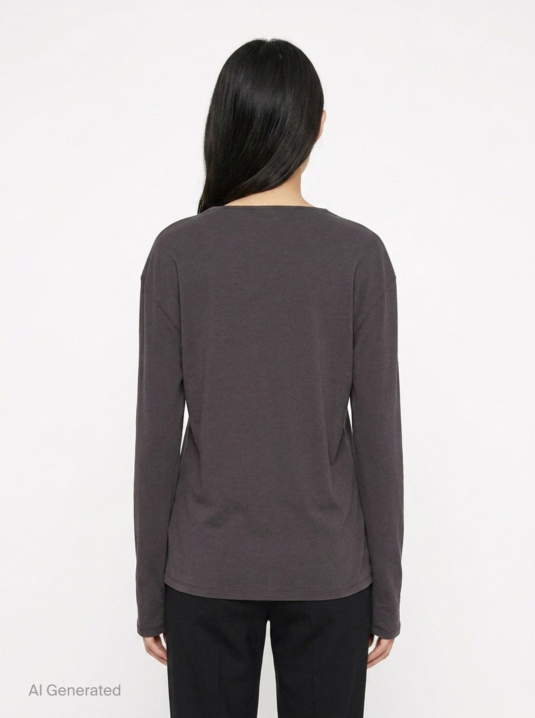 Long Sleeve Foulard Top | Lemaire | Club21 - back