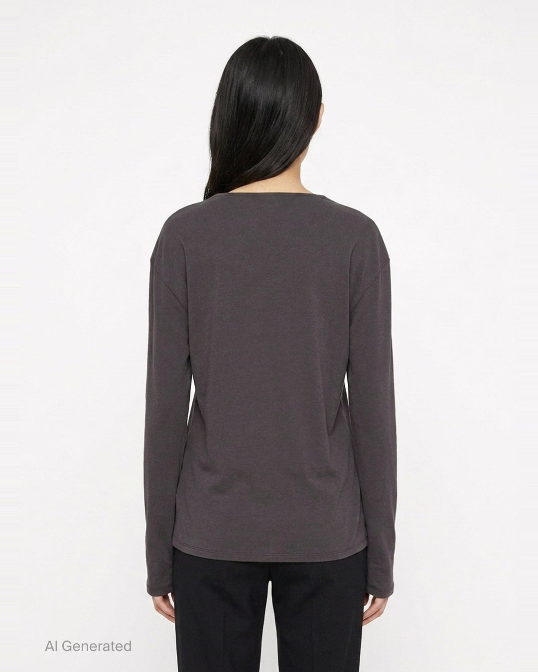 Long Sleeve Foulard Top | Lemaire | Club21 - back
