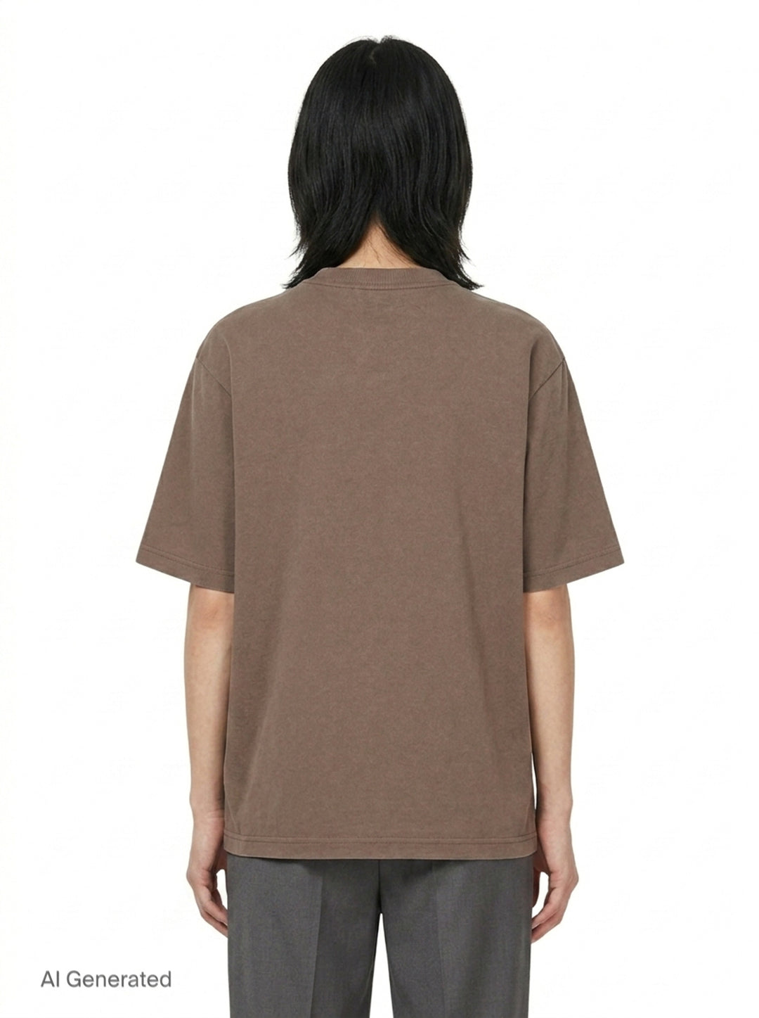 Rib Jersey T-Shirt | Lemaire | Club21 - back