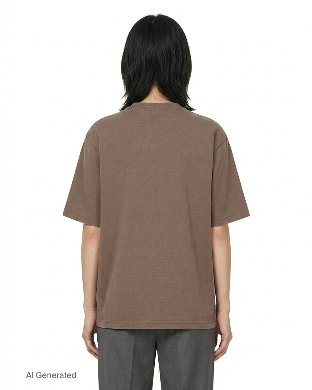 Rib Jersey T-Shirt | Lemaire | Club21 - back