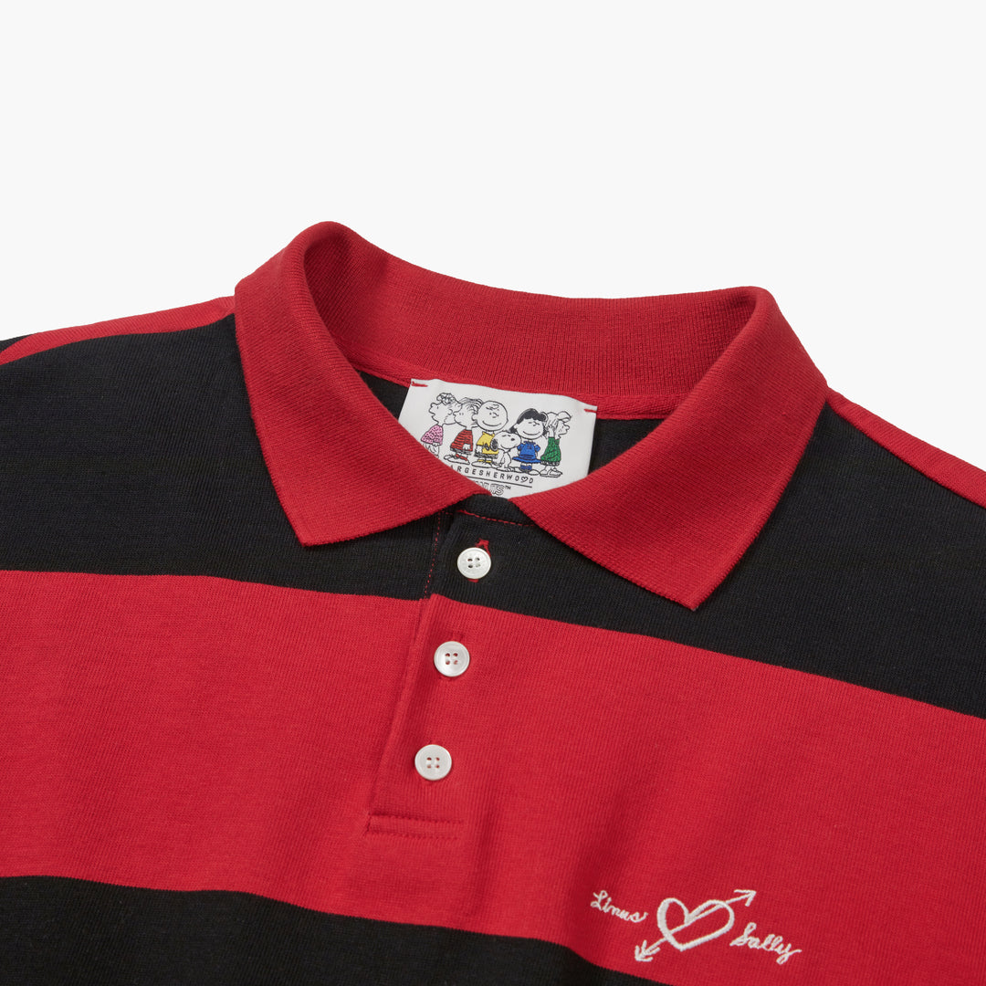 Linus Balloon Stripe Polo Shirt